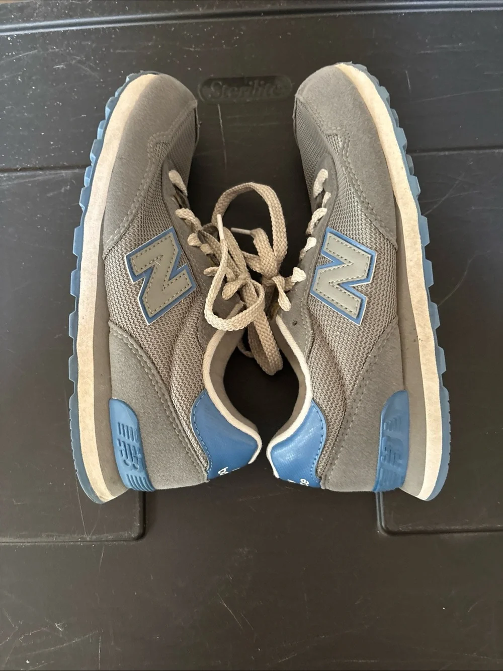 New Balance 515 Classic Kid’s Youth Size 3.5 Grey Blue Sneaker Shoes